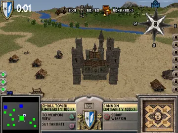 Ballerburg - Castle Chaos (US) screen shot game playing